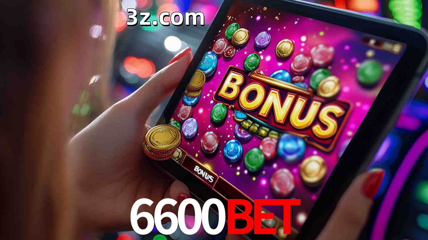 Bônus incríveis na plataforma 6600BET